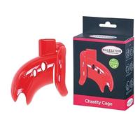 MALESATION Chastity cage Red One Size