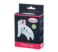 MALESATION Chastity cage Transparent One Size