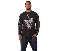Malevolent Creation T Shirt Eternal Band Logo Official Mens Black Long Sleeve XXL