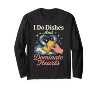 Malewife Domestic Pride Soft Masculinity Humor Gift Long Sleeve T-Shirt