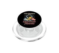 Malewife Domestic Pride Soft Masculinity Humor Gift PopSockets PopGrip for MagSafe