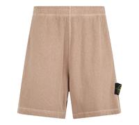 Malfilé Fleece 'Old' Effect - male - Stone Island - Casual Shorts - Beige - S - Shorts S