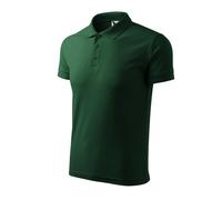 Malfini Pique Polo M MLI-203D3 dark green polo shirt