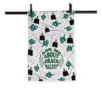 Malfoy Movie Gift Malfoy Lover Gift Malfoy Fan Gift Draco Malfoy Kitchen Dish Towel (ASKMEABOUT)