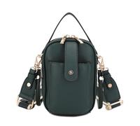 Mali+Lili Gail Vegan Leather Multi Compartment Crossbody Bag, Olive