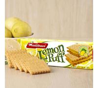 Maliban Lemon Puff Biscuit with Lemon Cream Halal Certified Lemon Biscuits | FabFinds Mug (30 Pack)