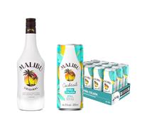 Malibu 70cl & Malibu Pina Colada 250ml (Case of 12) Bundle