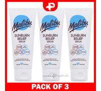 Malibu Aftersun Sunburn Relief Vitamins & Aloe Vera Enriched Serum 75ml 3 Packs