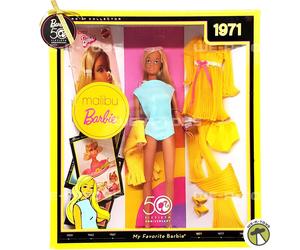 Malibu Barbie Doll My Favorite Time Capsule 1971 Reproduction Mattel N4977