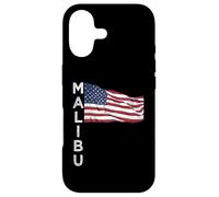 Malibu Beach California USA flag American Los Angeles Cali Case for iPhone 17