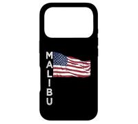 Malibu Beach California USA flag American Los Angeles Cali Case for iPhone 17 Pro