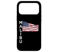 Malibu Beach California USA flag American Los Angeles Cali Case for iPhone 17 Pro Max