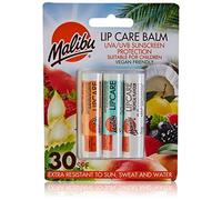 Malibu Blister Lipbalm with SPF30, Mango/Mint/Tropical 12 ml, (Pack of 1)