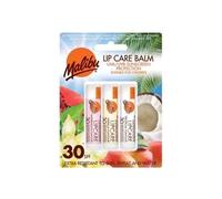 Malibu Blister Lipbalm with SPF30, Watermelon/Vanilla/Tropical 12 ml