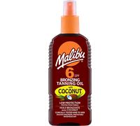 Malibu Bronzing Tanning Oil With Coconut SPF 6 200ml