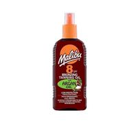 Malibu Bronzing Tanning Oil Spray SPF 8 With Argan Oil 200ml