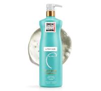 Malibu C Hard Water Wellness Hair Shampoo - Sulfate Free Shampoo that Increases Hydration and Vibrancy - Protects Hair from Waterborne Elements + Removes Build Up (33.8oz)