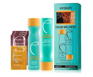 Malibu C Hydrate Color Wellness Collection complete care system for colour-treated hair