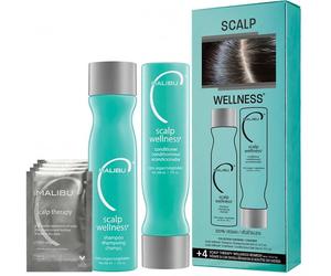 Malibu C Scalp Wellness Collection set for a clean and soothed scalp