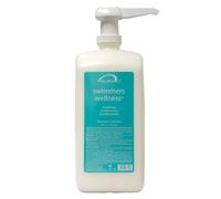 Malibu C Swimmers Wellness Conditioner (64 oz) - Moisturizing Conditioner for Swimmers - Strengthening Proteins Help Prevent Brittle Dry Ha