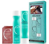 Malibu C Wefts & Extensions Wellness Collection care for hair extensions and wefts