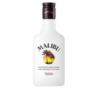 Malibu - Caribbean White Rum Rhum Ron with Coconut - 20cl - 21% ABV