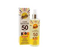 Malibu Sun Kids SPF 50 Clear Protection Sunscreen, High Protection Dry Feel Sun Spray for Kids, Water Resistant Transparent Sunscreen, 250ml