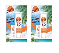 Malibu Face Lotion Plus 40 ml Lipbalm 4 gm with SPF50 (Pack of 2)