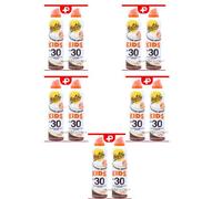 Malibu Kids Continuous Lotion Spray SPF 30 High Protection 175ml Pack of 10