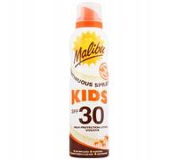 Malibu Kids Continuous Spray SPF30 175 ml, Sun Protection Spray for Children, Waterproof, UVA/UVB Protection, 360° Spray, with Vitamin E and Provitamin B5, Vegan