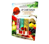 MALIBU LIP CARE BALM UVA/UVB SUNSCREEN PROTECTION SPF30 3PK