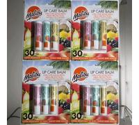 Malibu Lipbalm SPF30 12ml Watermelon, Mint, Vanilla, 4 Pack's of 3/ 12 In Total