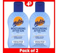 Malibu Moisturising After Sun Tan Extender Hydration Lotion 400ml 2 Pack