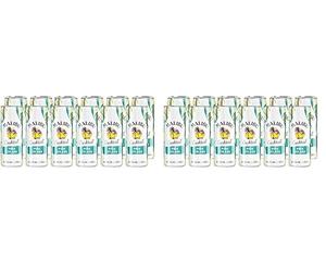 Malibu Pre-Mixed Pina Colada Rum Can, 12 x 25cl (Case of 12) (Pack of 2)