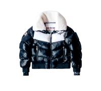 Malibu Ski Club Apres Slick Bomber Jacket - Navy - S (UK8-10 / S)