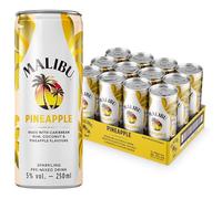 Malibu Coconut Rum & Pineapple Pre-Mixed Can, 250 ml