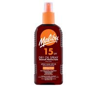 Malibu SPF 15 Medium Protection Water Resistant Dry Oil Spray - 200 ml