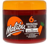Malibu SPF 6 Bronzing Body Butter, Beta Carotene & Vitamin E, Water Resistant, 3