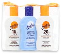 Malibu Sun Travel Essentials with SPF 10 & 20 Sun Cream Protection & After Sun Lotion, Holiday Sun Care, Water Resistant, Multipack, 3 x 100ml