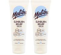 Malibu Sun After Sun Sunburn Relief Serum, Cooling & Soothing Moisturising Serum with Aloe Vera, Vitamin E & Allantoin, Hydrating After Sun Care for
