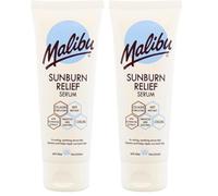 Malibu Sun After Sun Sunburn Relief Serum, Cooling & Soothing Moisturising Serum with Aloe Vera, Vitamin E & Allantoin, Hydrating After Sun Care for Sun-Soaked Skin, 75ml (Pack of 2)