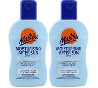 Malibu Sun After Sun Tan Extending Lotion, Moisturising After Sun Care to Prolong Natural Tan, Hydrating Body After Sun Lotion, Original, 400ml (Pack of 2)