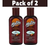Malibu Sun Bronzing Fast Tanning Oil with Beta Carotene,Water Resistant 200ml UK