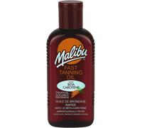 Malibu Sun Bronzing Fast Tanning Oil with Beta Carotene, Water Resistant, Tropical Coconut Fragrance, 200ml