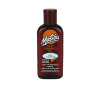 Malibu Sun Bronzing Fast Tanning Oil with Beta Carotene, Water Resistant, Tropical Coconut Fragrance, 200ml