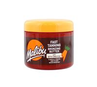 Malibu Sun Fast Tanning Bronzing Body Butter 300ml, Tan Accelerator with Beta Carotene, Moisturising, Water Resistant.