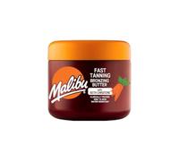 Malibu Sun Bronzing Fast Tanning Body Butter, Tan Accelerator with Beta Carotene, Moisturising & Water Resistant Formula, 300ml, SPF 0