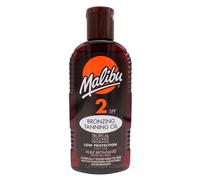 Malibu Sun Protection Bronzing Tanning Oil Coconut Scent 2 6 8 10 SPF 200ml.
