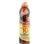 Malibu Sun SPF 10 Continuous Dry Oil Spray for Tanning with Shea Butter Extract