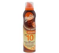 Malibu Sun SPF 15 Continuous Dry Oil Spray for Tanning with Shea Butter Extract, Medium Protection, Water Resistant, 175ml